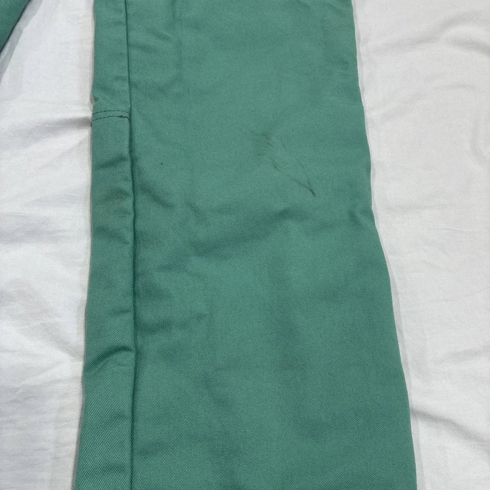 Westex Proban FR-7A Flame Resistant Work Pants Mens 38x32 Green‎ USA 100% Cotton